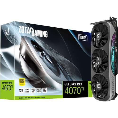 Shop ZOTAC RTX 4070 Ti Trinity OC 12GB Graphics Card | Best Price
