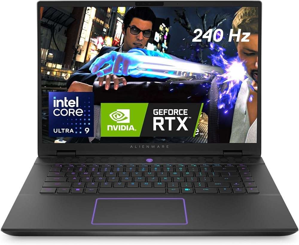 Best Laptops Above 200000 in Nepal (>Nrs. 200000) Dell Alienware m16 R2 - Ultra 9 185H- 32GB-1TB -RTX 4070 8GB -16 QHD 240Hz