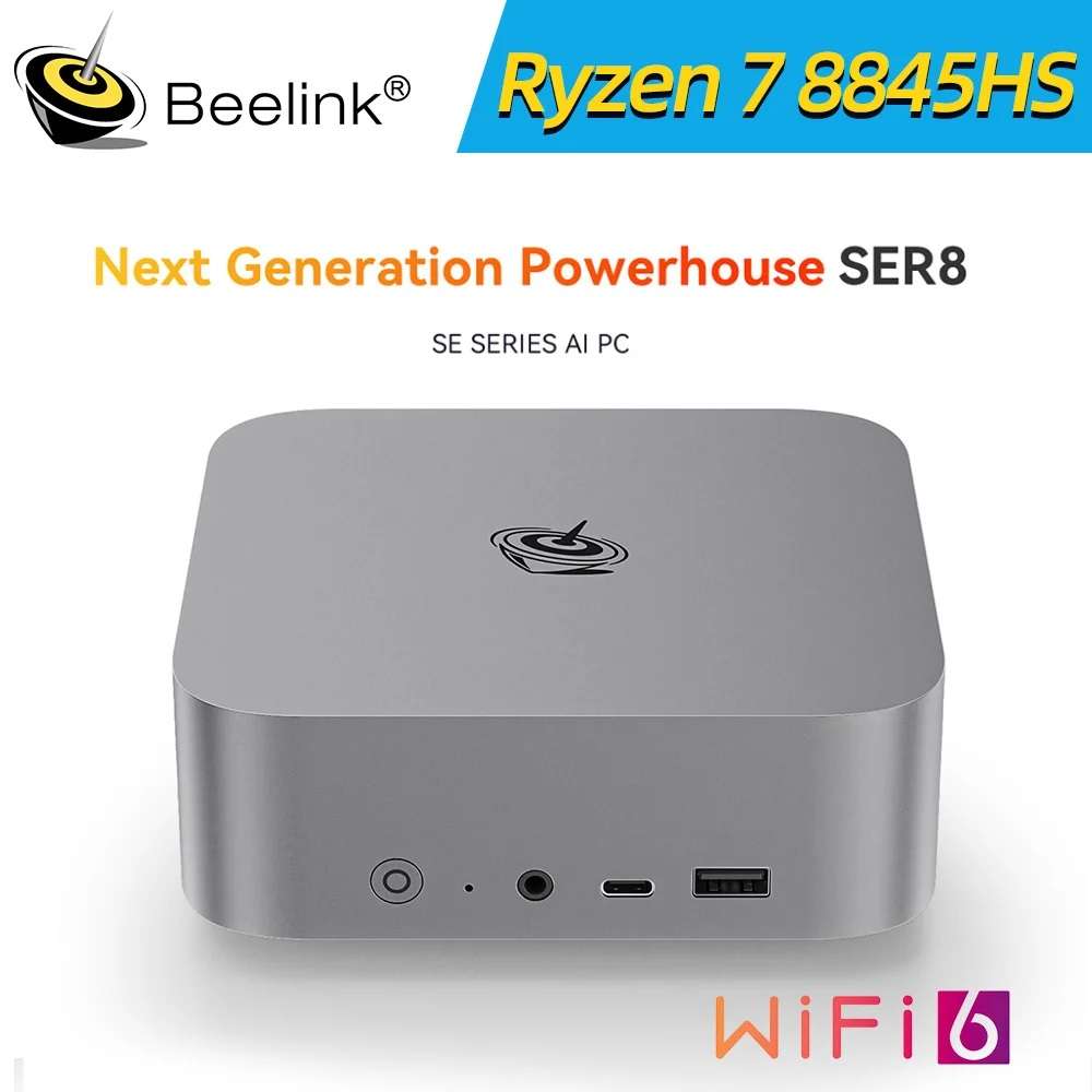 Beelink 2024 SER8 Ryzen 7 8845HS Mini PC - bigbyte it world