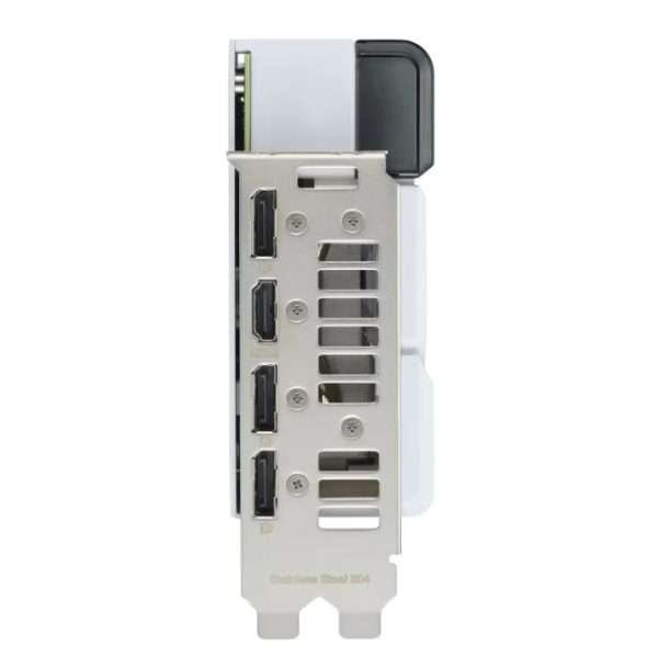 ASUS GeForce RTX 4070 SUPER Dual OC White Graphics Card Ports