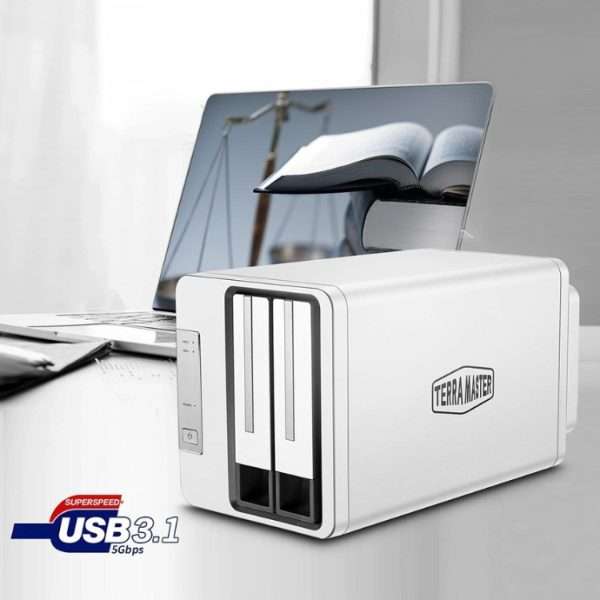 TerraMaster D2-310 2-BAY DAS USB 3.1