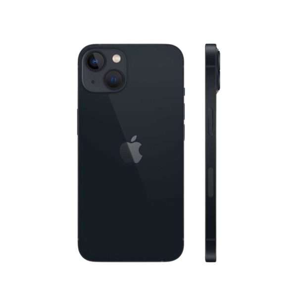 Apple iPhone 13 128GB Black Back and Side