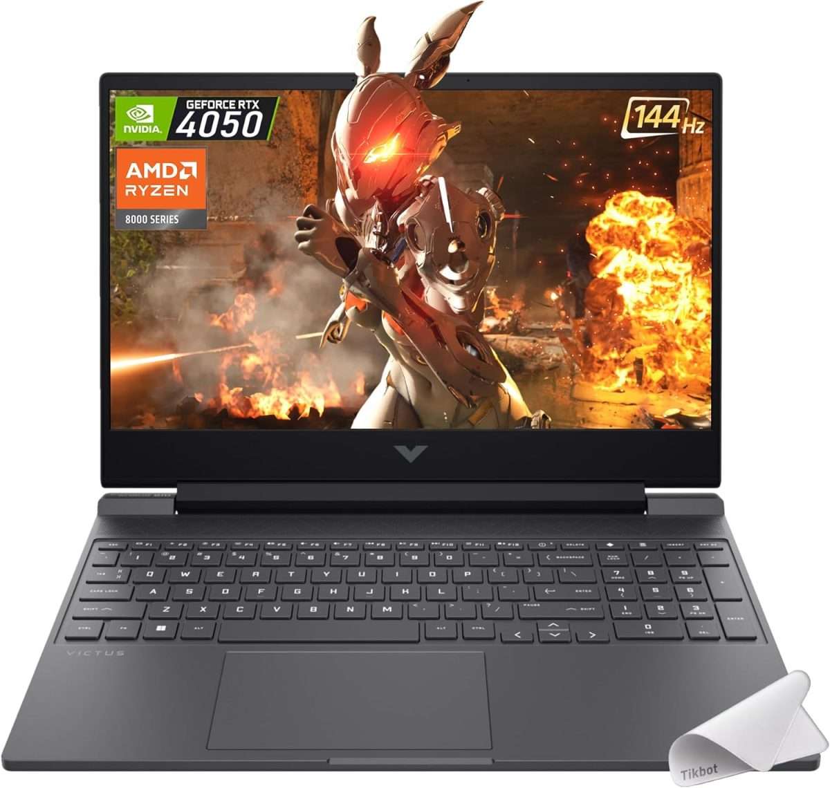 HP Victus 15 Ryzen 5 8645HS, 16GB DDR5, 512GB SSD, 15.6" FHD 144Hz, RTX 4050 6GB, - Image 3