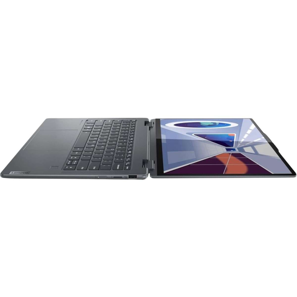 Lenovo Yoga 7 2-in-1 14AHP9 2024 Laptop, 8-Core AMD Ryzen 7 8840HS, 14_ WUXGA IPS Touchscreen Display, AMD Radeon Graphics, 16GB LPDDR5 1TB SSD 180 degree bend