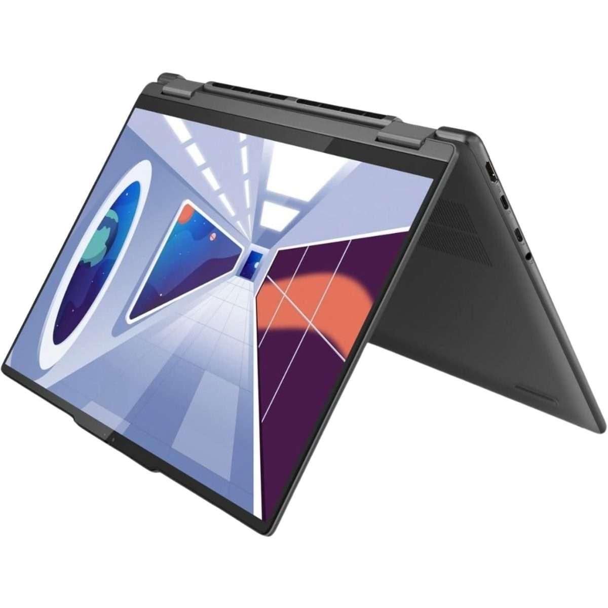 Lenovo Yoga 7 2-in-1 14AHP9 2024 Laptop, 8-Core AMD Ryzen 7 8840HS, 14_ WUXGA IPS Touchscreen Display, AMD Radeon Graphics, 16GB LPDDR5 1TB SSD 260 degree bend