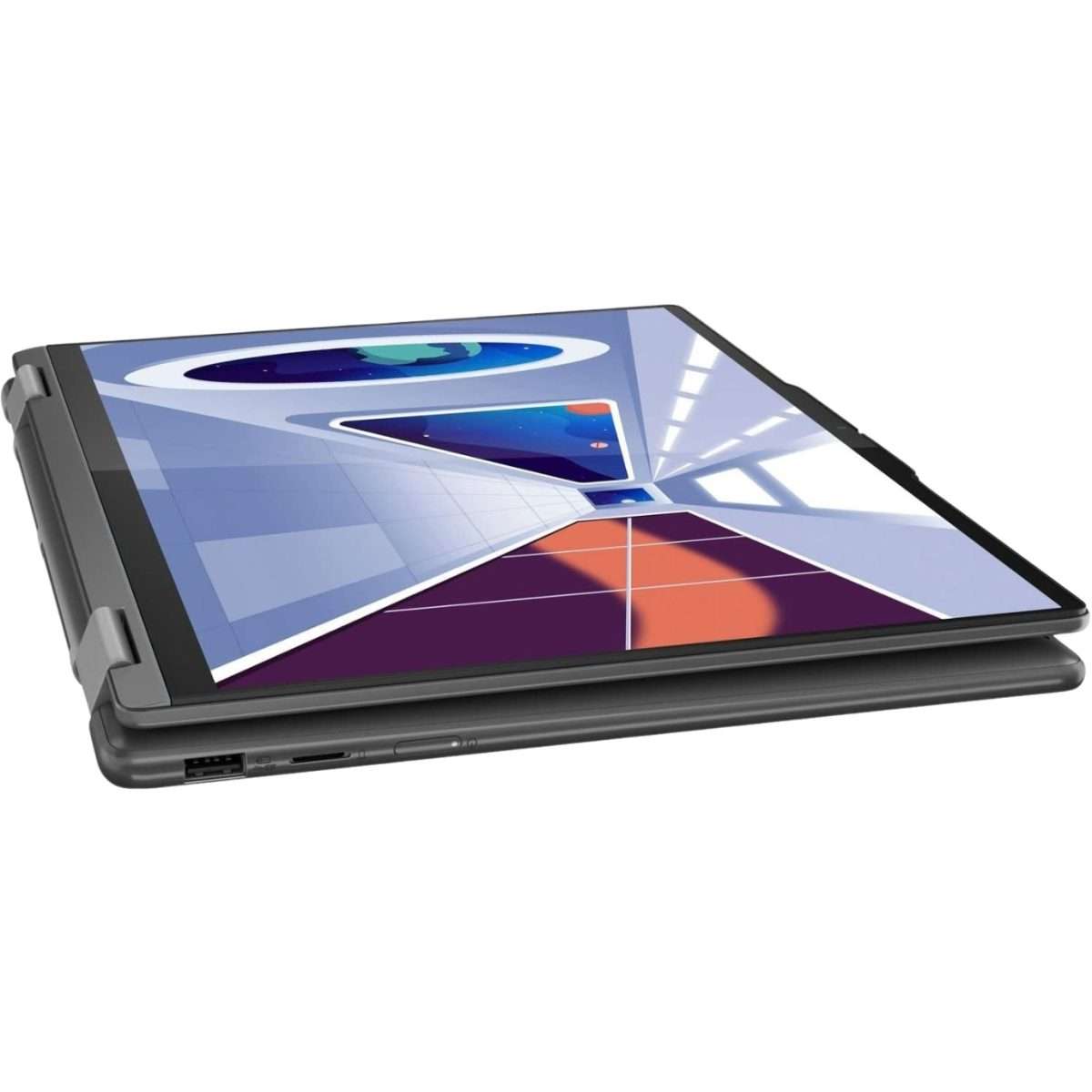Lenovo Yoga 7 2-in-1 14AHP9 2024 Laptop, 8-Core AMD Ryzen 7 8840HS, 14_ WUXGA IPS Touchscreen Display, AMD Radeon Graphics, 16GB LPDDR5 1TB SSD 360 degree bend