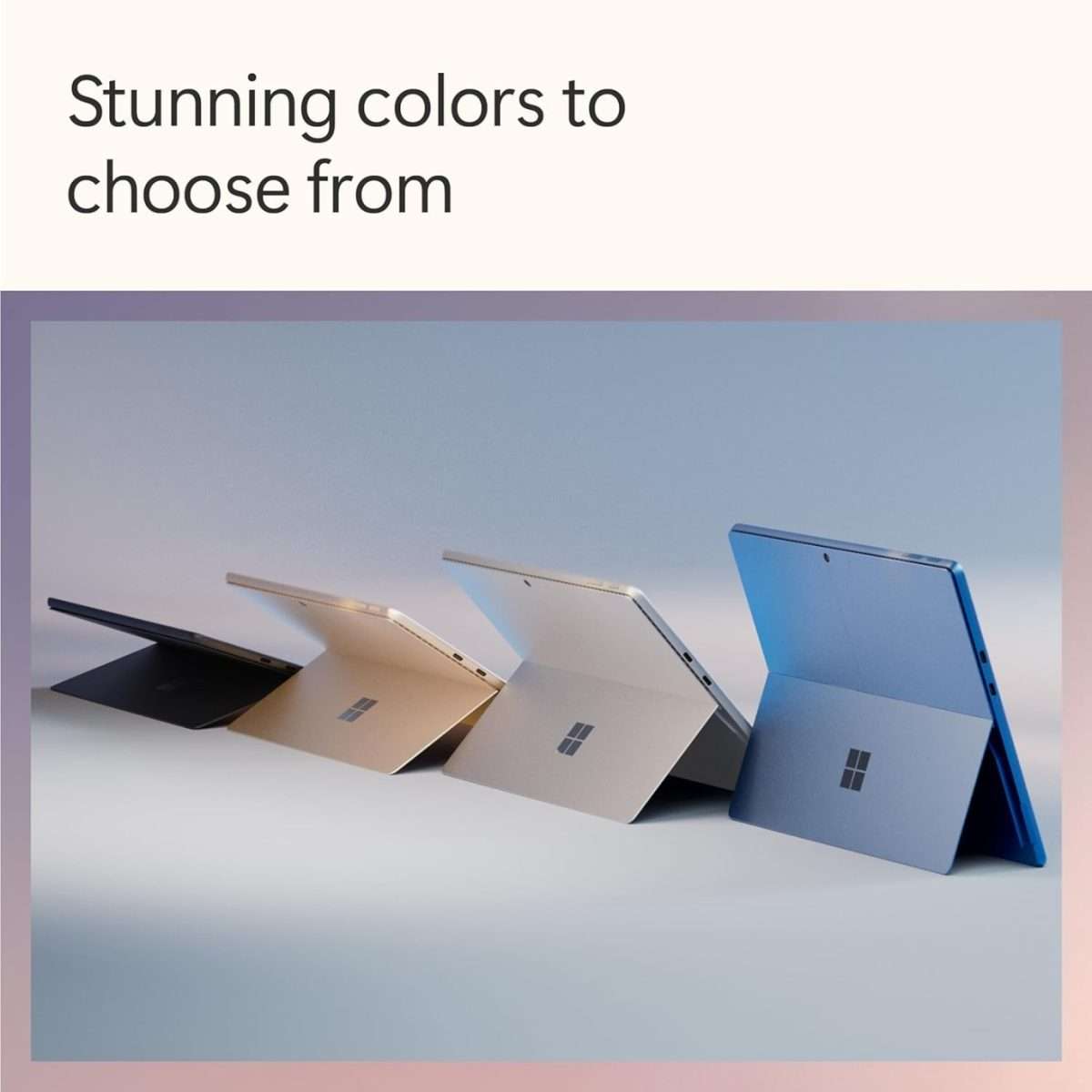 Microsoft Surface Pro 11-13 inch OLED, Snapdragon X Elite, 16GB LPDDR5, 1TB SSD, with Type Cover & Pen Colors