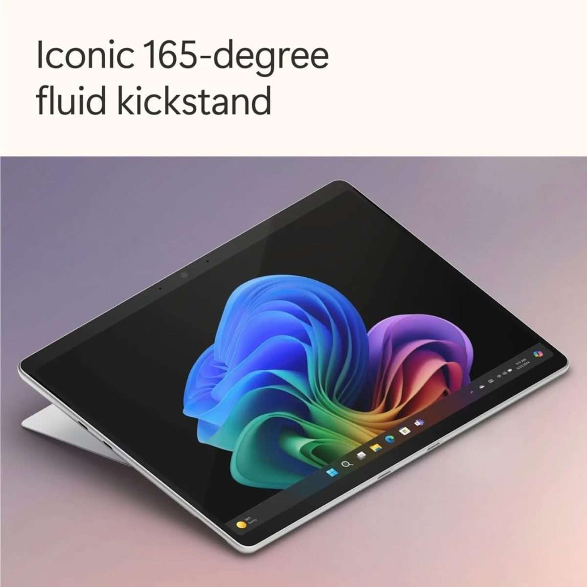Microsoft Surface Pro Copilot+ 13 inch 2.8K Touch 120Hz Snapdragon X Plus 16GB RAM 256GB SSD 165 degree kickstand