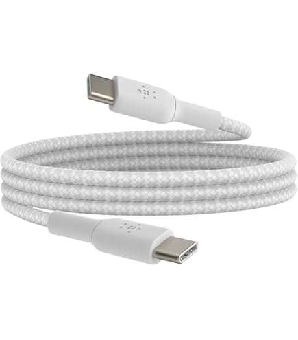 Belkin Boost Charge Braided USB-C Cable White