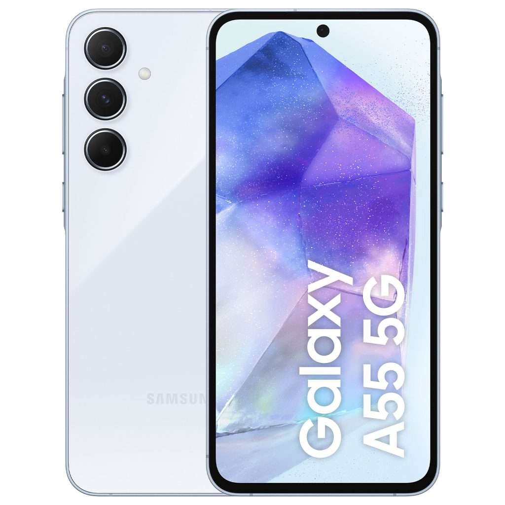 Samsung Galaxy A55 5G with 8GB of RAM and 256GB