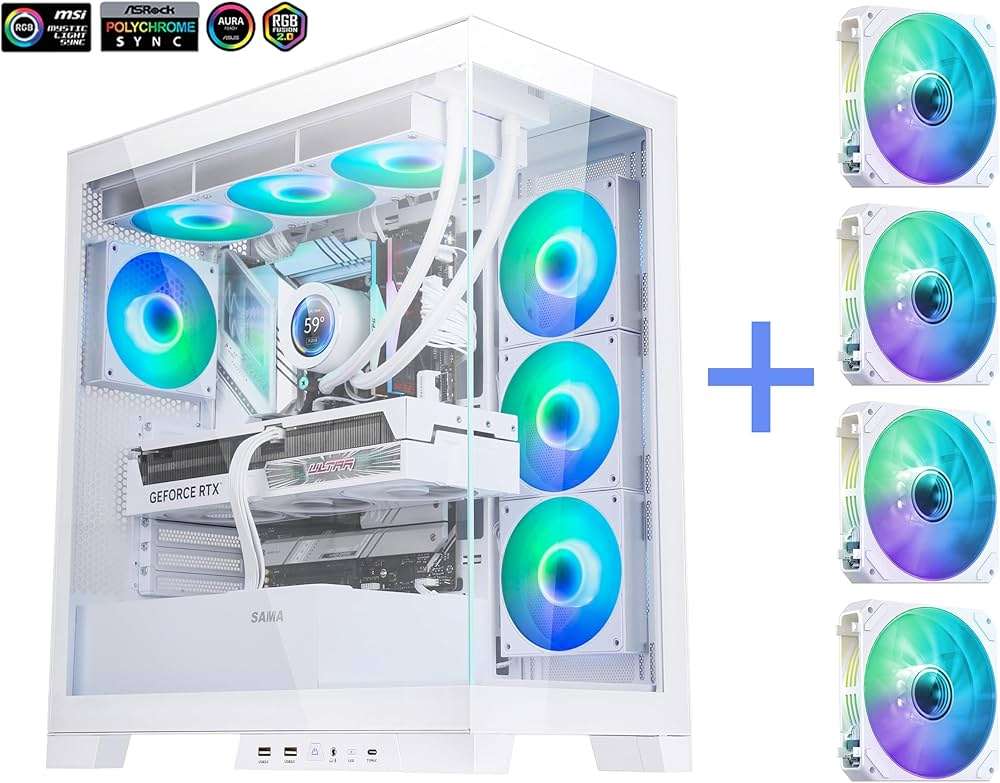 AMD Ryzen 7 9800X3D PC build  