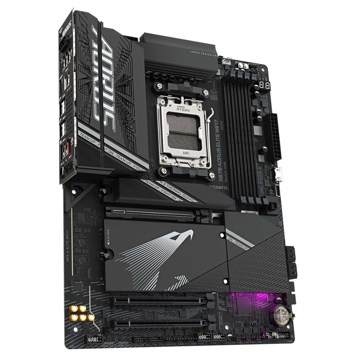 Gigabyte X870E AORUS ELITE WIFI7 ATX Motherboard - Image 2