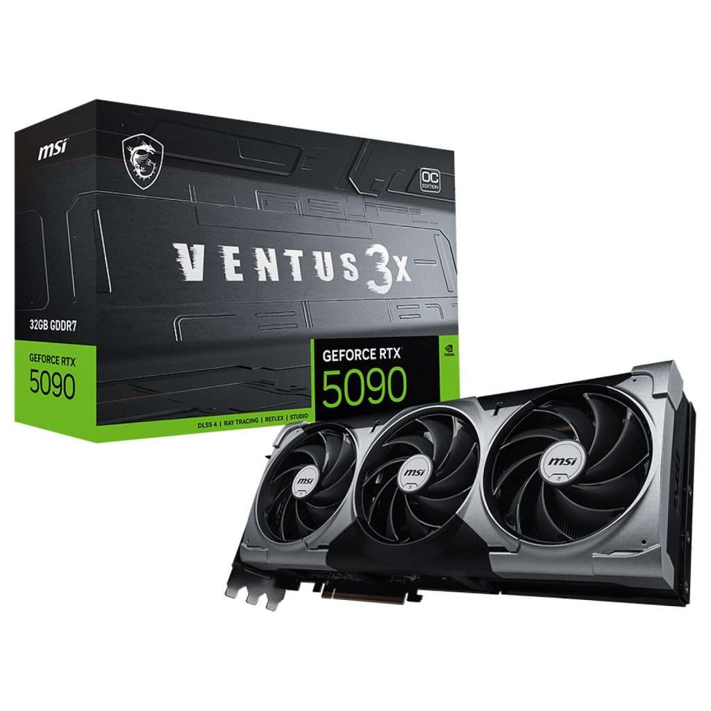 MSI RTX 5090 32GB VENTUS 3X OC Graphics Card