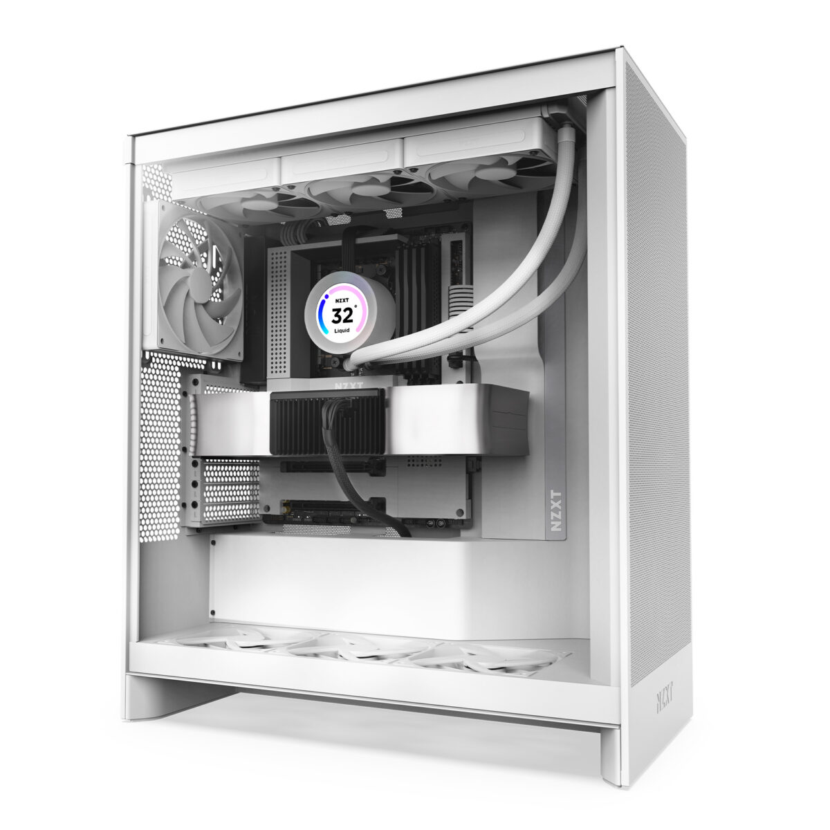 All-White Gaming PC Case Nepal