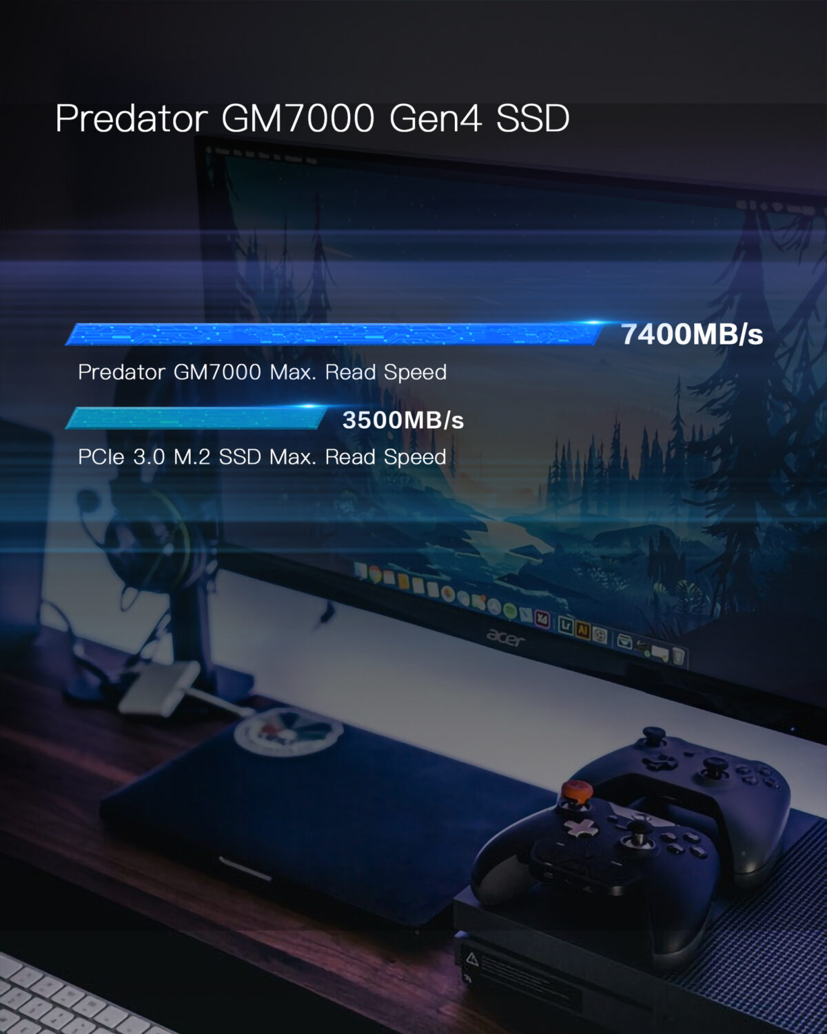 Acer Predator GM7000 1TB – Gaming SSD Nepal