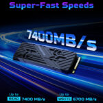 Predator GM7000 Heatsink 2TB NVMe Gen 4 SSD