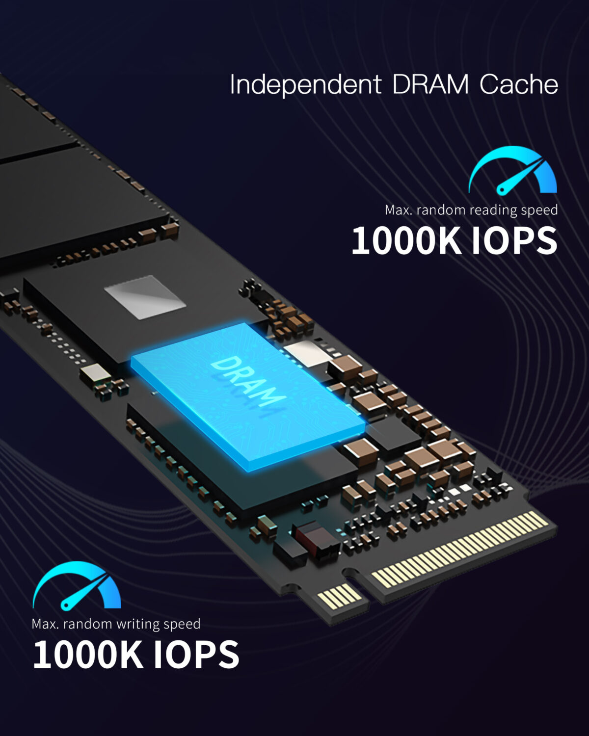 Acer Predator GM7000 1TB NVME PCIe Gen 4 Internal SSD With DRAM Cache - Image 7