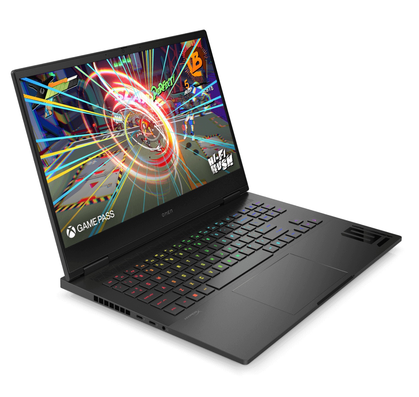 HP OMEN Gaming Laptop : Intel Core Ultra 7 255H | 16" 2K 144Hz Display | 16GB Ram | 1TB SSD | RTX 5060 8GB | Windows 11 HP OMEN 16 gaming laptop with 2K 144Hz display Nepal