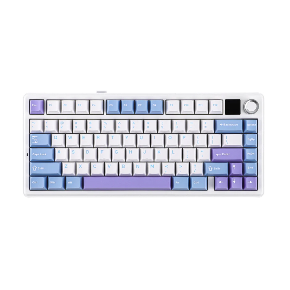Aula F75 MAX Glacier Blue Keyboard | Reaper Switch Edition Aula F75 MAX Glacier Blue Keyboard