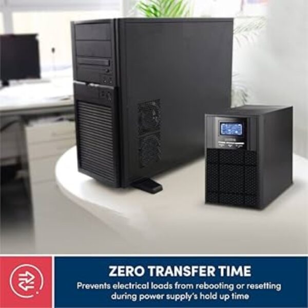 High-stability backup power unit for sensitive devices