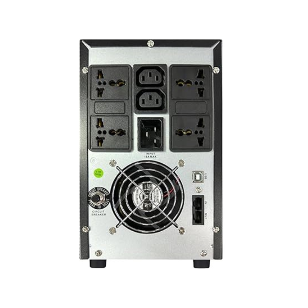 Prolink 3KVA line-interactive UPS with AVR and USB port for fast charging