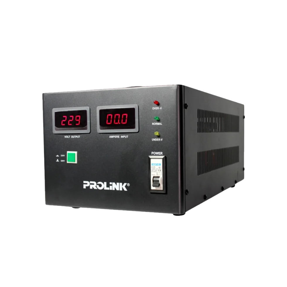 PVS1001AD PROLINK 1KVA AVR | Digital Voltage Monitoring PVS1001AD PROLINK 1KVA AVR