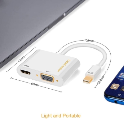 HDMI and VGA Mini DP converter