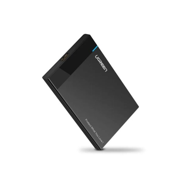 Portable enclosure for 2.5-inch SATA HDDs and SSDs with USB 3.0
