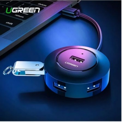 UGREEN 4-Port USB 2.0 hub 20277 with 1m extension cable for easy device connectivity