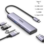 UGREEN USB-C 5-in-1 Multiport Hub