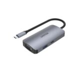 5-in-1 USB-C hub with MST and 100W PD