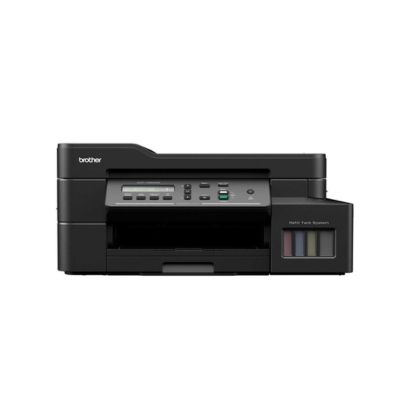 Brother DCP-T820DW 3-in-1 inkjet printer with print, copy, scan, automatic duplex, ADF, WiFi, LAN, and mobile printing support