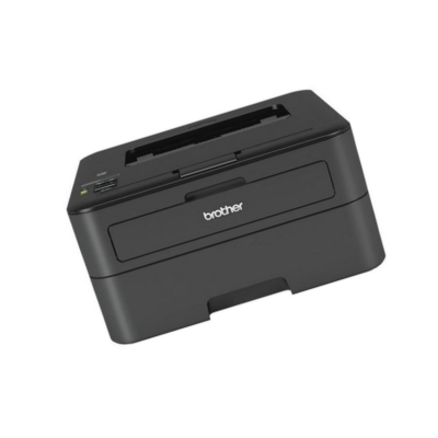 Brother HL-L2365DW wireless laser printer with automatic double-sided printing in a space-saving compact design.