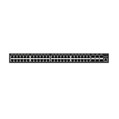 GRANDSTREAM GWN7806 enterprise Layer 2+ managed switch featuring 48 Gigabit Ethernet ports and 6 high-speed SFP+ uplink ports