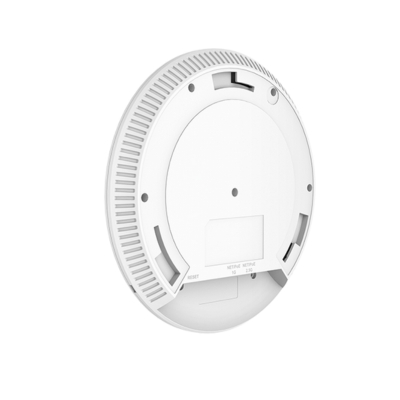 Grandstream GWN7664E 4x4 Wi-Fi 6 high-speed access point with AX6000 performance, 2x2.5GbE ports, and HE160 support for enterprise networks.