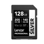 Lexar LSDSILV128G-BNNNG Professional Silver SD Card
