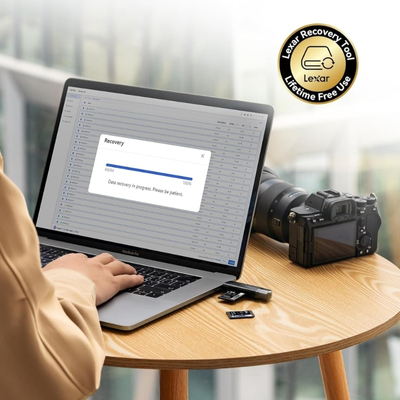 Lexar LSDSILV256G-BNNNG Professional Silver SD Card with 256GB capacity for high-speed photo and video storage.