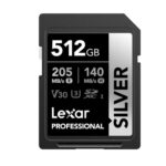 Lexar LSDSILV512G-BNNNG Professional Silver SD Card 