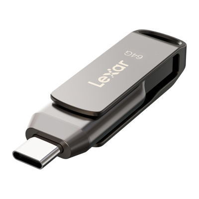 Lexar LJDD400064G-BNQNG USB 3.2 Gen 1 flash drive with 64GB storage for fast and reliable file transfer.