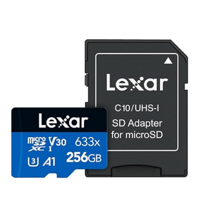 Lexar LSDMI256BBNL633A MicroSD Card