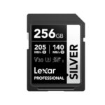 Lexar LSDSILV256G-BNNNG Professional Silver SD Card 