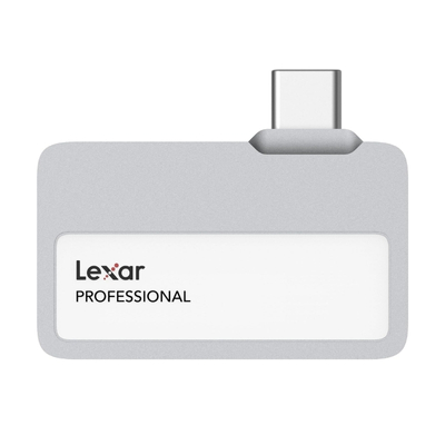 Compact Lexar portable mini SSD offering 1TB capacity, ideal for travel and everyday use.