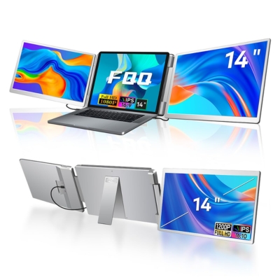 Portable Dual-Screen Monitor
