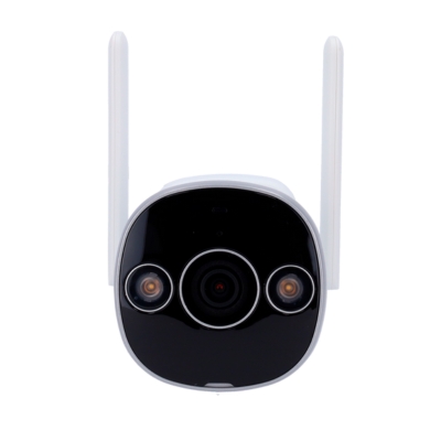 UNIARCH Outdoor AI Camera Uho-B2D-M3F3D featuring 3MP Full HD video, AI-powered monitoring, and built-in two-way audio communication