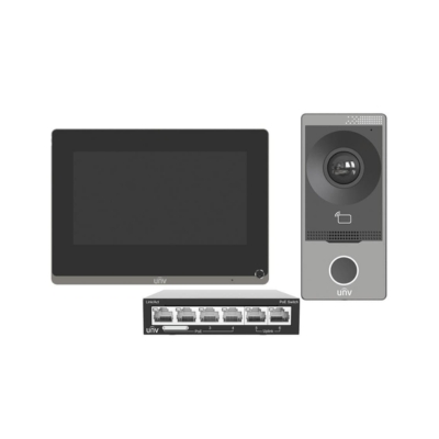 UNIVIEW 7-inch villa door phone with TFT LCD display for clear visitor communication