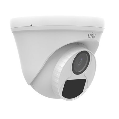 UNV 5MP HD Dome Camera UAC-T115-F28 with 1080P resolution, 20m IR night vision, and IP67 weatherproof rating for outdoor surveillance