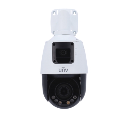 UNV 2MP Dual-Lens 4X PTZ Dome Camera