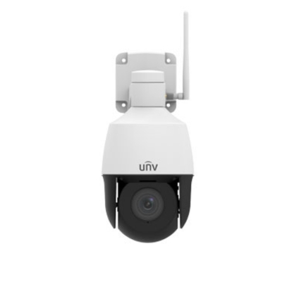 UNV 2MP PTZ Dome Camera featuring people counting analytics, 4X optical zoom, Light Hunter technology, Smart IR night vision up to 50m, and IK10 IP67 protection.
