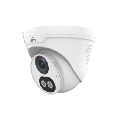 UNV 4MP Color Hunter Dome Camera | IPC3614LE-ADF28KC-WL, SD, Mic, 2560P, Smart IR 30m, IP67 UNV 4MP Color Hunter Dome Camera