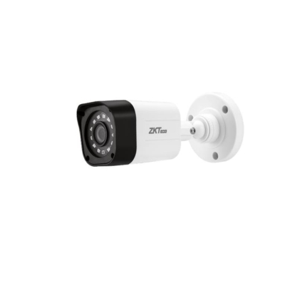 ZKTeco BS-32B11B 2MP AHD bullet security camera with 1080P Full HD resolution and infrared night vision for outdoor surveillance.